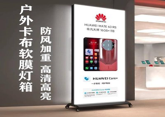  雅江户外防水灯箱的应用特点及适用范围。