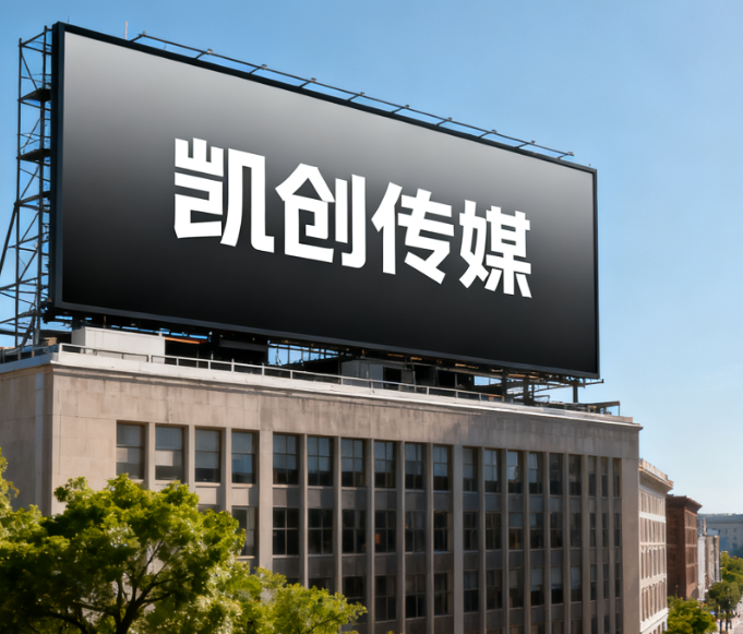雅江户外广告牌的设计与制作