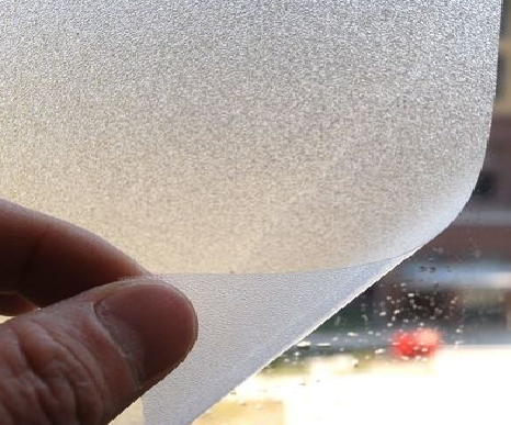  雅江玻璃门外面粘广告用什么材料好？